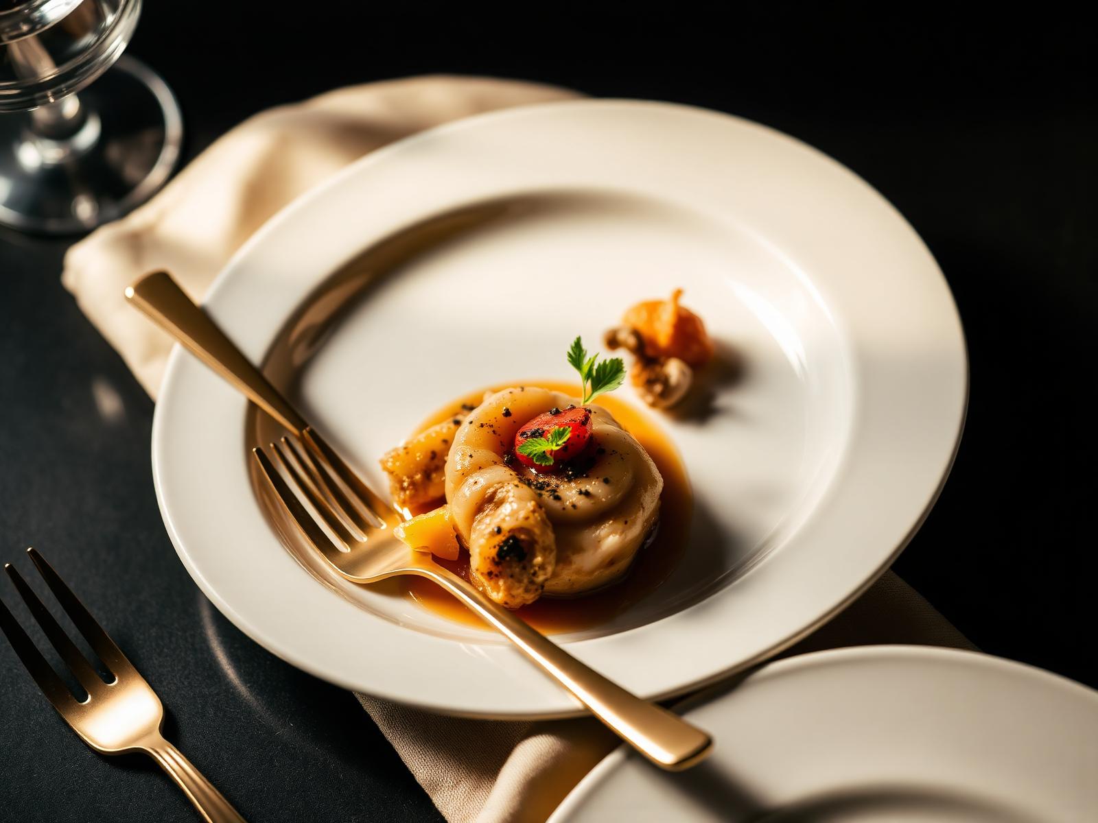 Plated cuisine